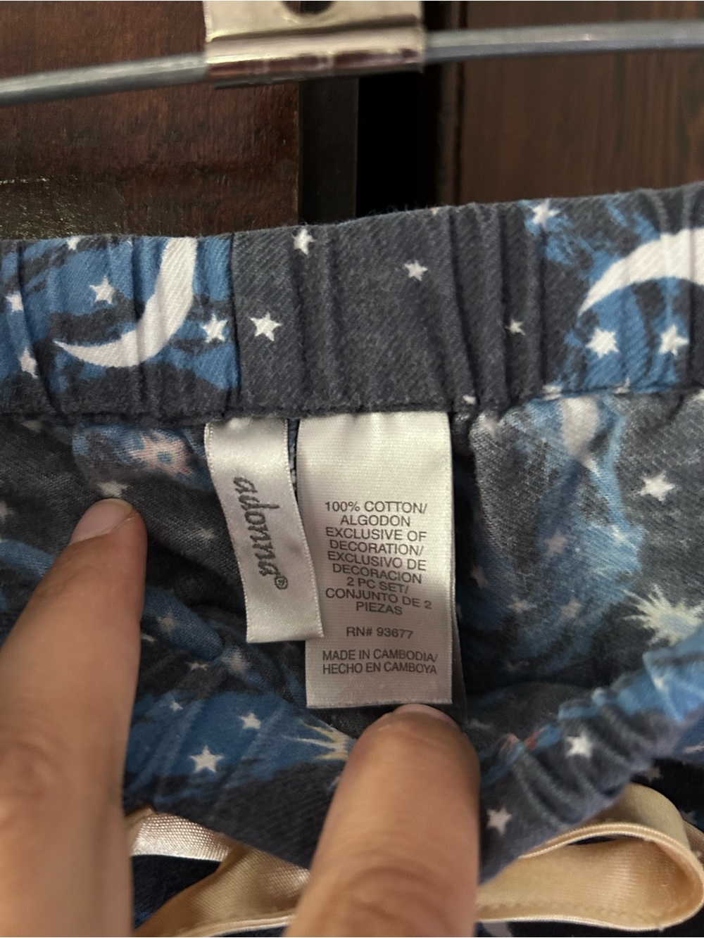 Celestial Cotton Pajama Set - Picture 3 of 4